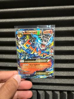 Mega Charizard EX Pokémon Holo Card