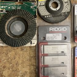 Ridgid Pipe Thread Blades