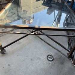 Center Coffee Table Glass Top 