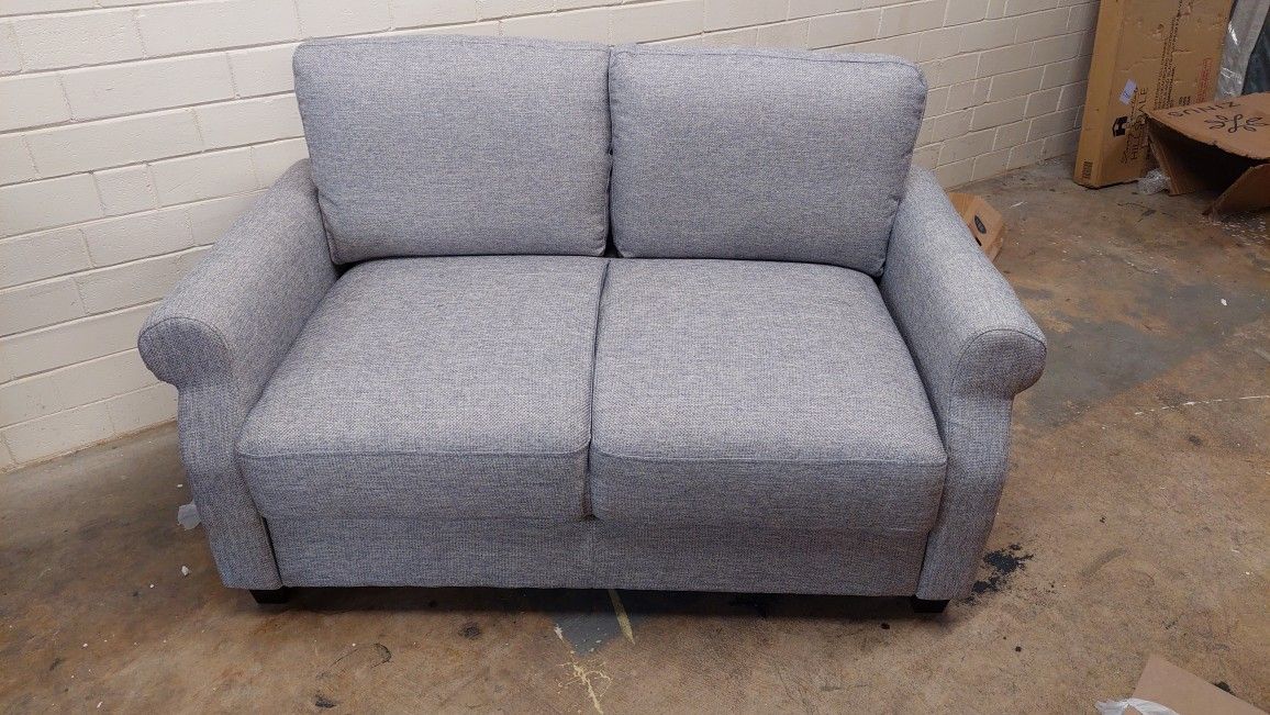 New Modern Loveseat Sofa Gray Color See Pictures For Dimensions 
