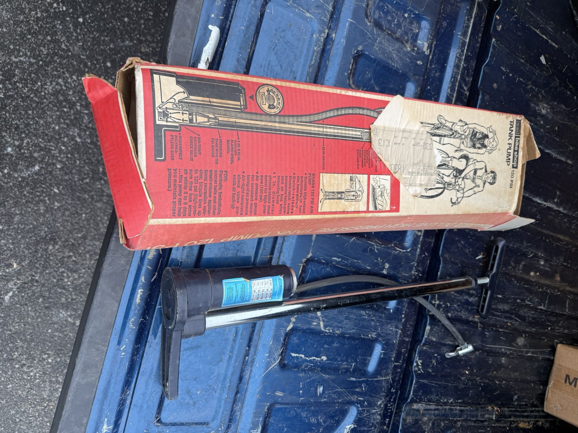 Vintage 120 PSI High Pressure Pump (Sears)