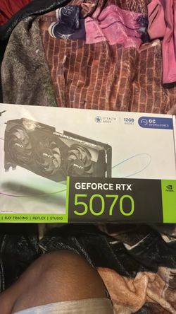 Brand new GEFORCE RTX 5070