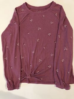 Raspberry Colored Cat And Jack Shirt