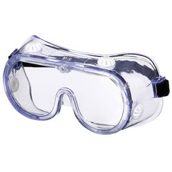 3M Chemical Splash/Impact Plastic Anti-Fog Safety Goggles