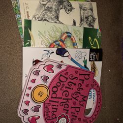 Coloring/learn To Draw Books 