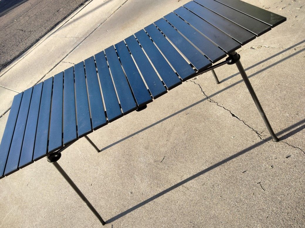 Large Roll-up Camp Table..As New