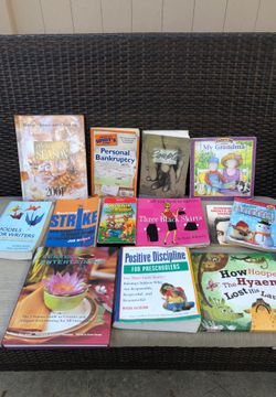 Books for sale! Great deal