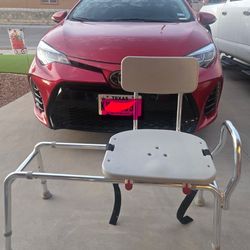 Sliding Tub Transfer Bench Shower Chair