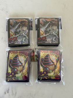 Yugioh Albaz-Ecclesia-Tri-Brigade and Kuriboh Sleeve 50 Pack Double Bundle