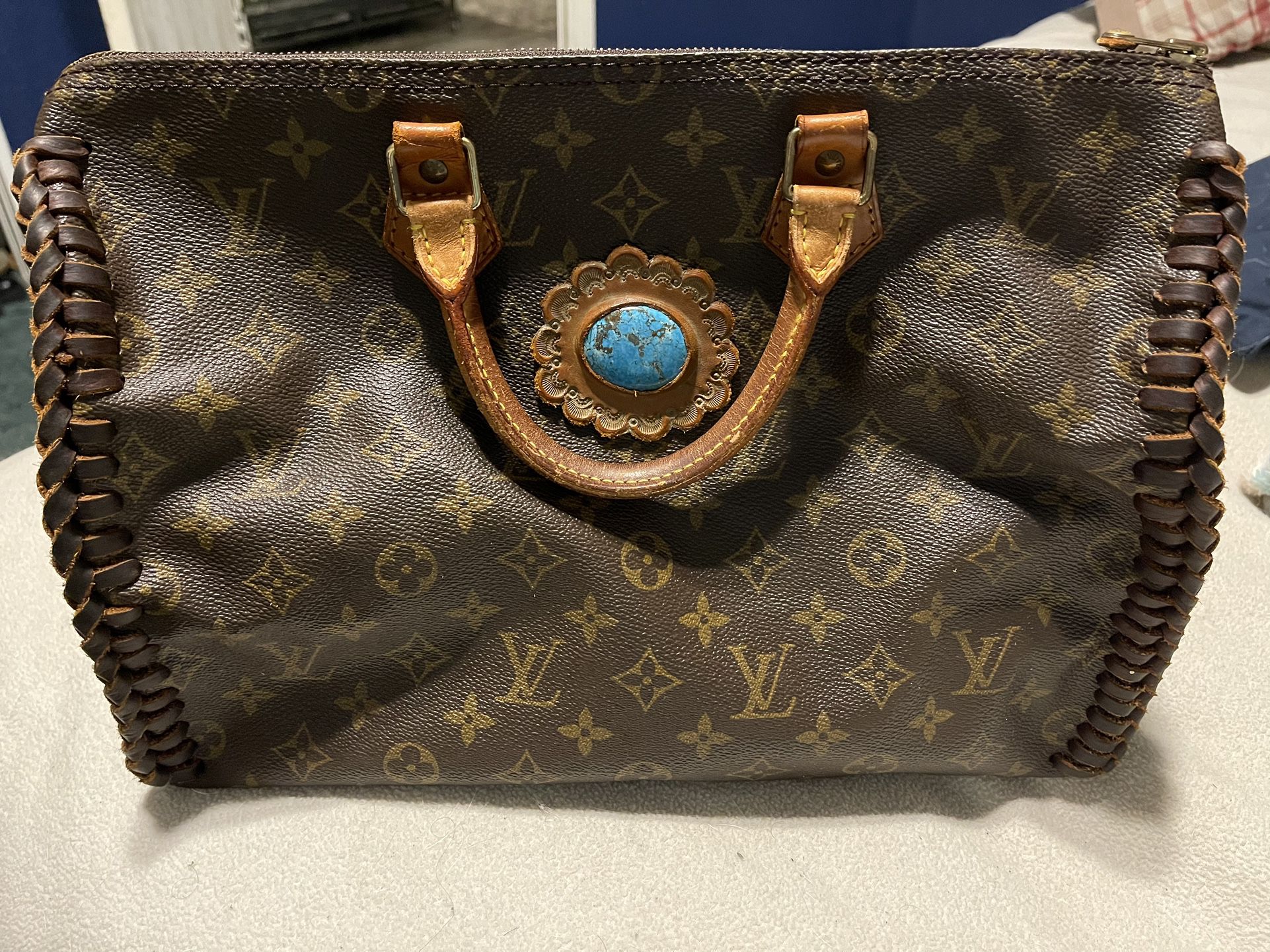 Up cycled Authentic Louis Vuitton bag