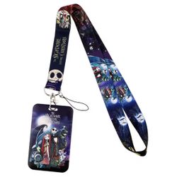 Disney - Nightmare Before Christmas - Lanyard Keychain Cardholder USB Holder