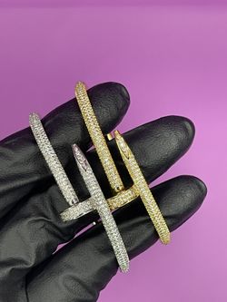 Studded Bangle Bracelets