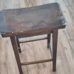 2  New Wooden Bar Stools - In Box