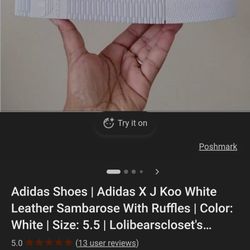 Women's Adidas LEATHER SAMBA  Size 7