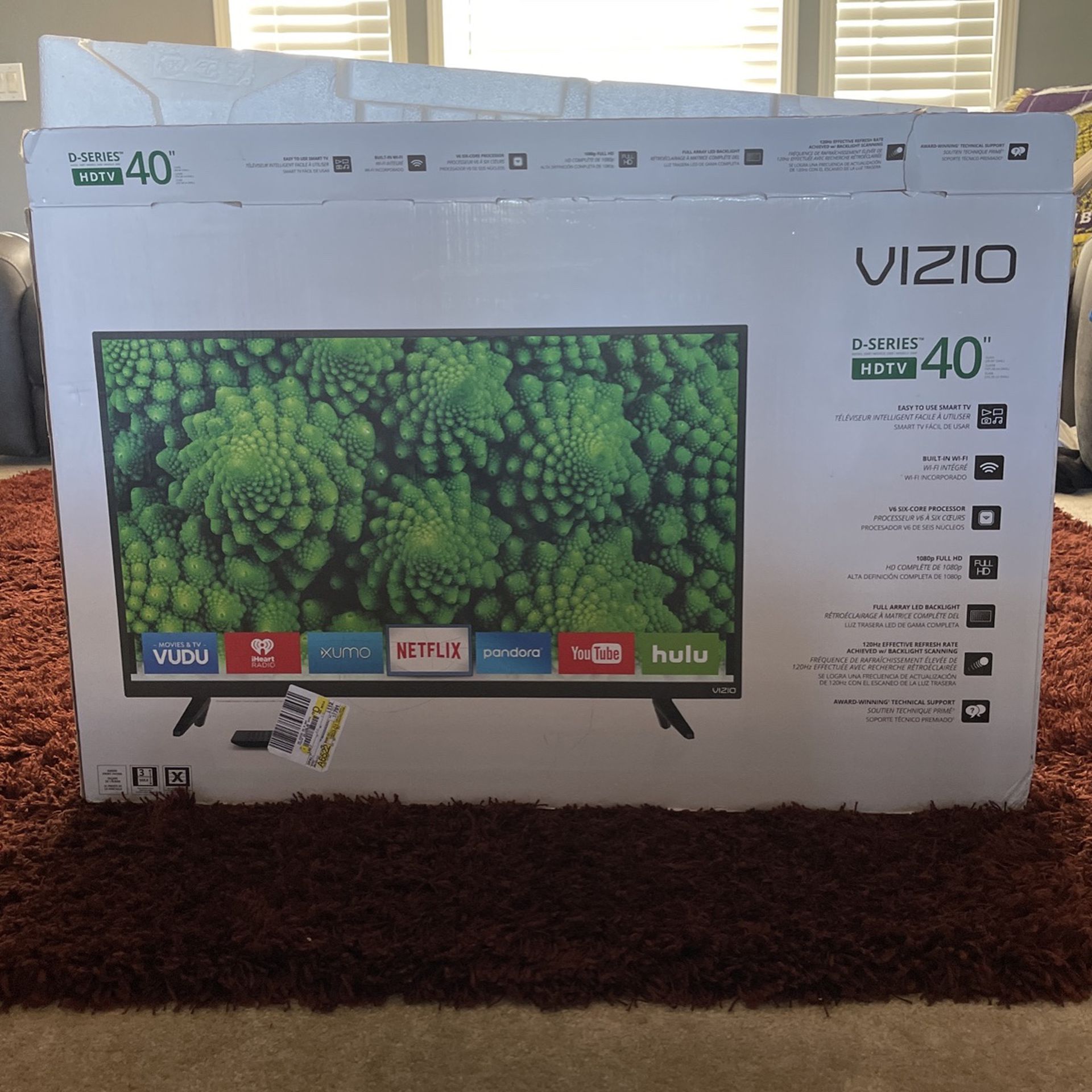 VIZIO 40 Inch Smart Tv 