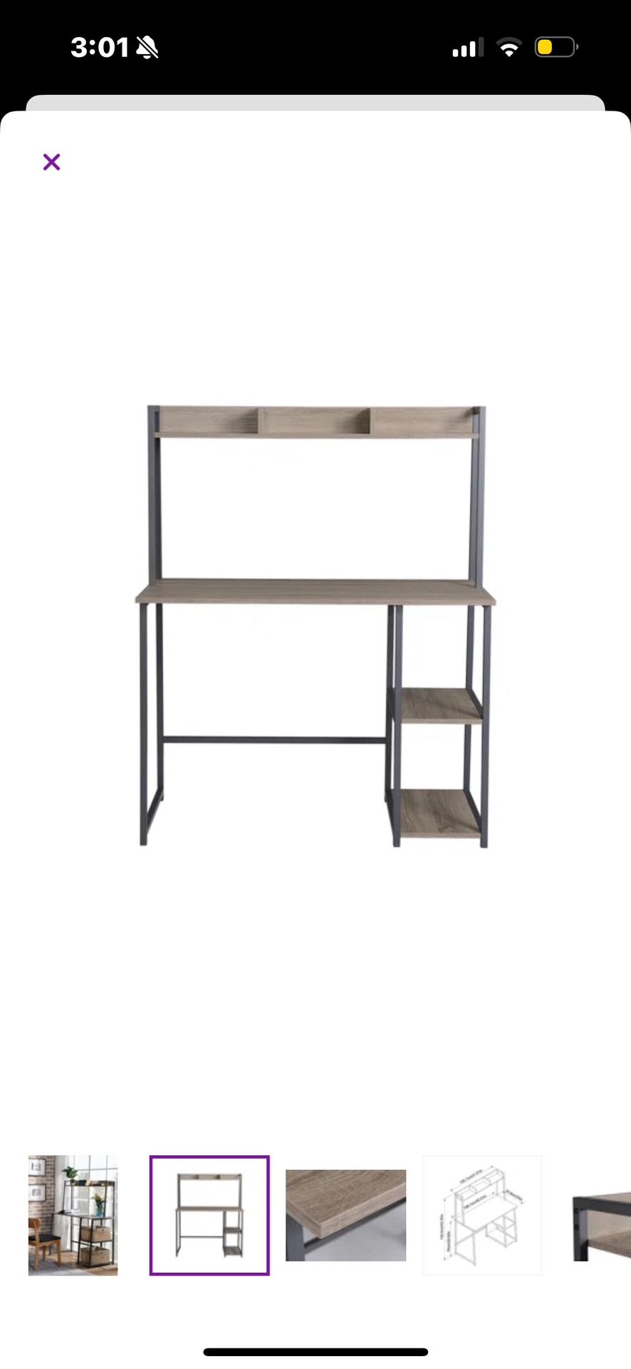 Desk With Hutch