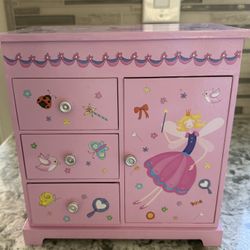 Girls Music Jewelry Box