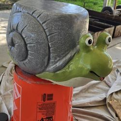 Snell Concrete Statue Pot Stand