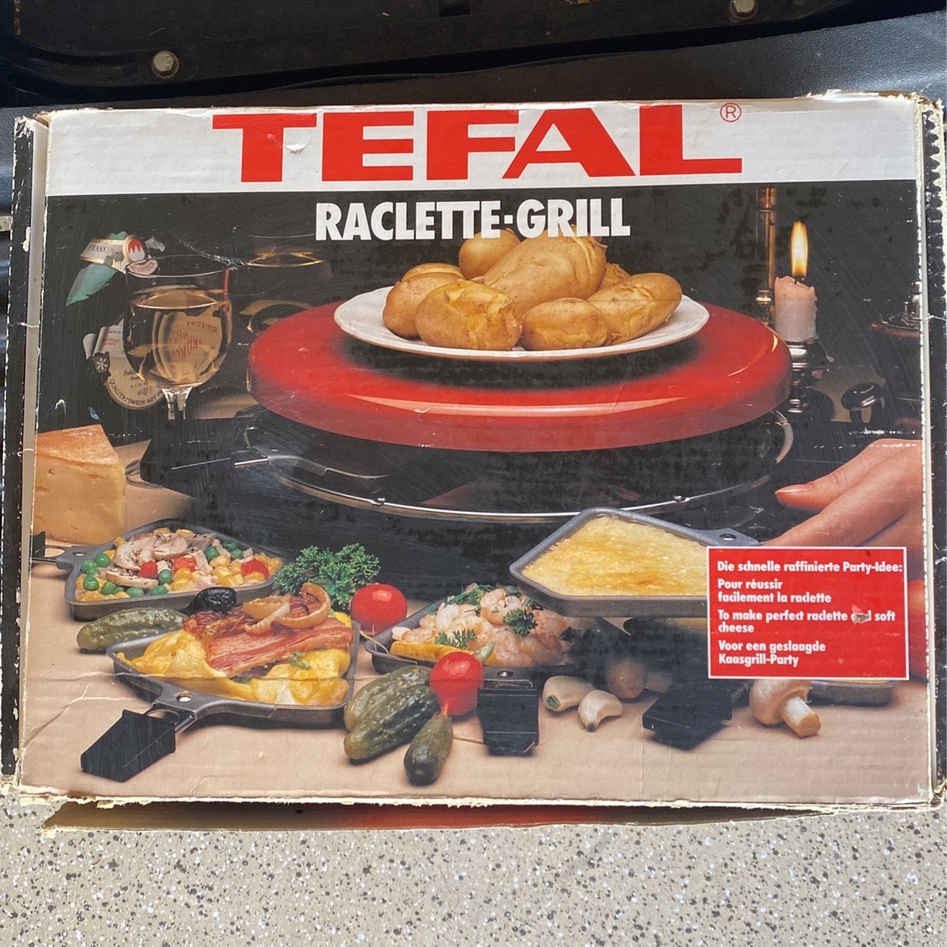 TEFAL RACLETTE GRILL