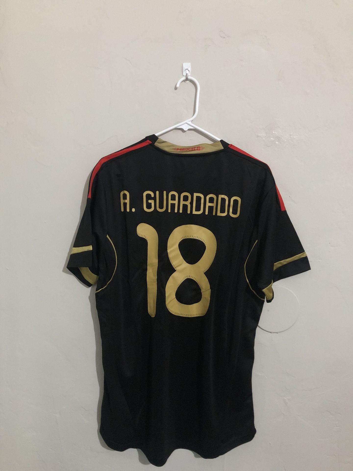 Mexico 2011 Away Guardado Jersey (medium Large XL)