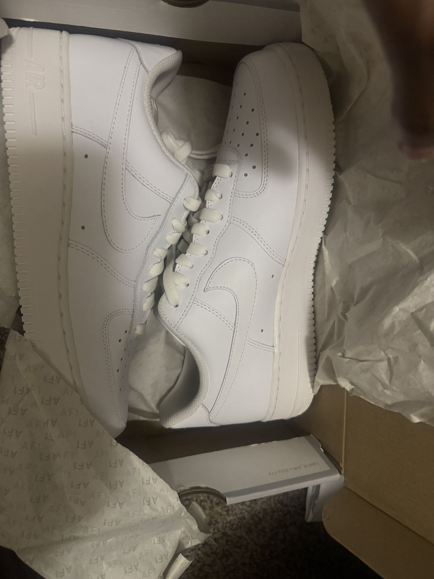 White Air Force Ones