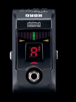 Korg Pitchblack Chromatic Guitar/Bass Tuning Pedal