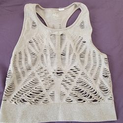 Alo Yoga Top Green (M)