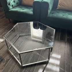 Designer Placido Glass Coffee Table