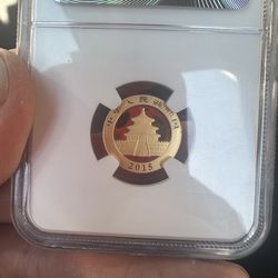 2015 1/10 gold panda 🐼