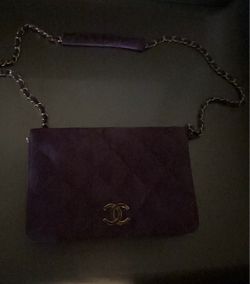 Purple purse