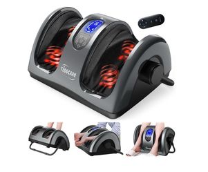 TISSCARE Shiatsu Foot Massager with Heat, FSA Eligible HSA Foot Massager for Plantar Fasciitis, Neuropathy, Circulation and Pain Relief, Massage Feet