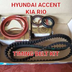 96 - 11 Kia Rio Hyundai Accent 1.6 GAKF G4DE G4EC Timing Belt Kit