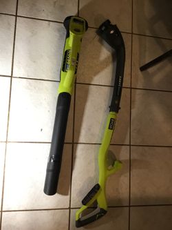 Ryobi 18V Trimmer & Blower PAIR! You get both for only 20 💥💥💸👍🏽👍🏽