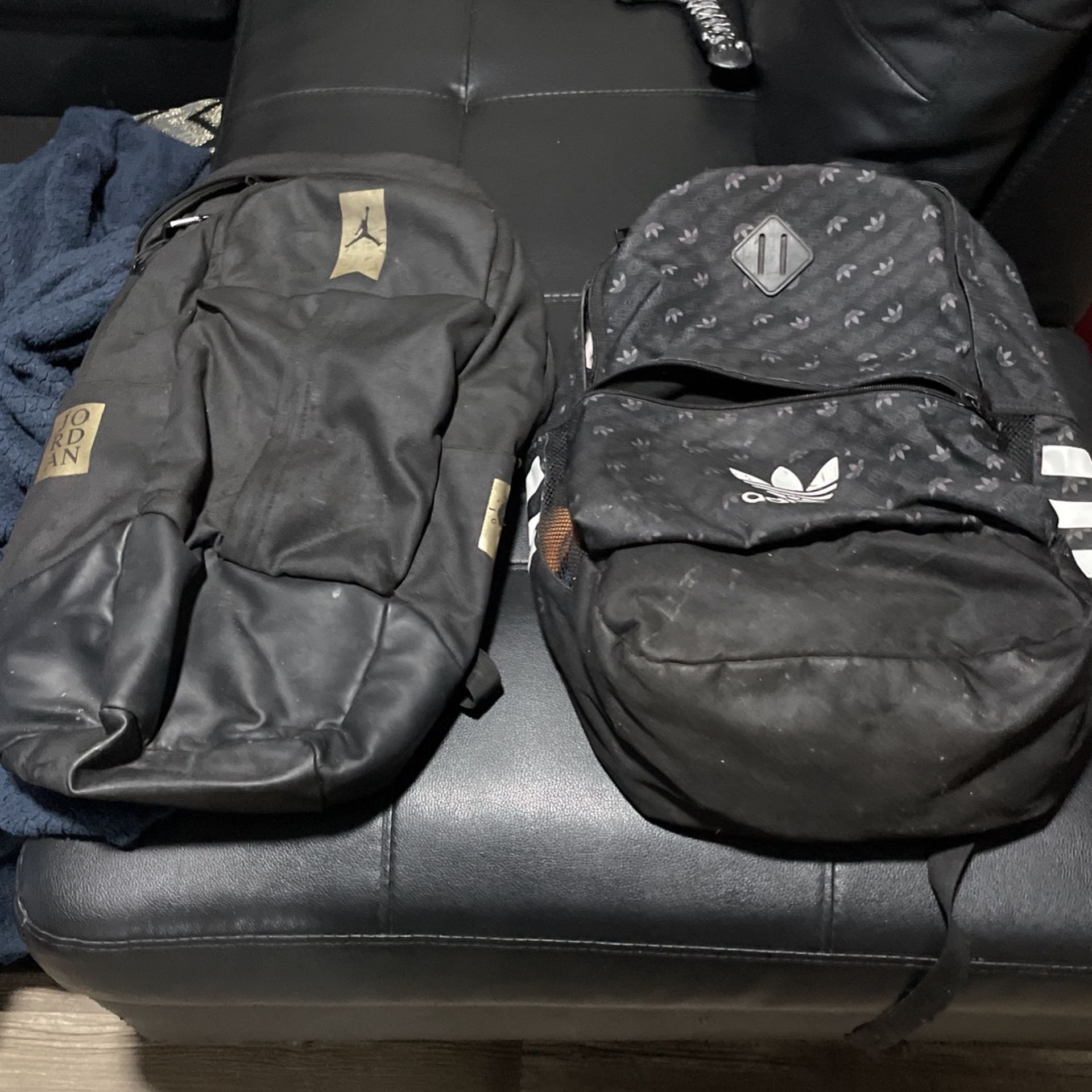 Jordan And Adidas Backpack