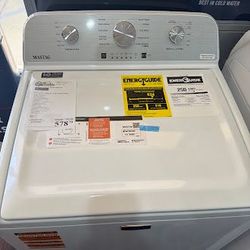 Maytag 4.2 Cu. Ft. White Agitator Top Load Washer