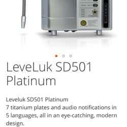 **NEW**Hydrogen Antioxidant Kangen Leveluk 501 SD Platinum Premium Water Machine