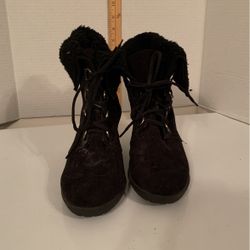 WOMENS WEDGE BOOTS