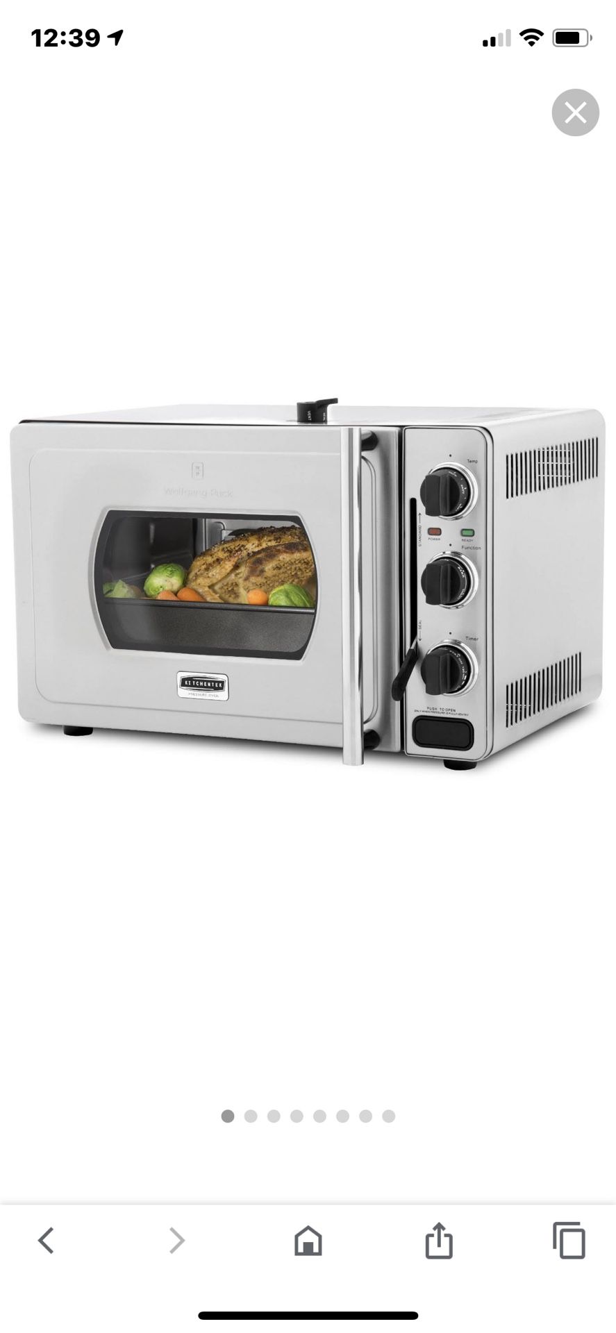 Wolfgang Puck Counter Top Pressure Oven Obo