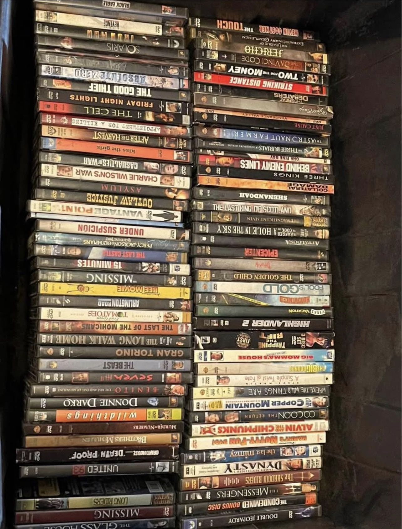 233 DVDs 5 Blu Ray Movies