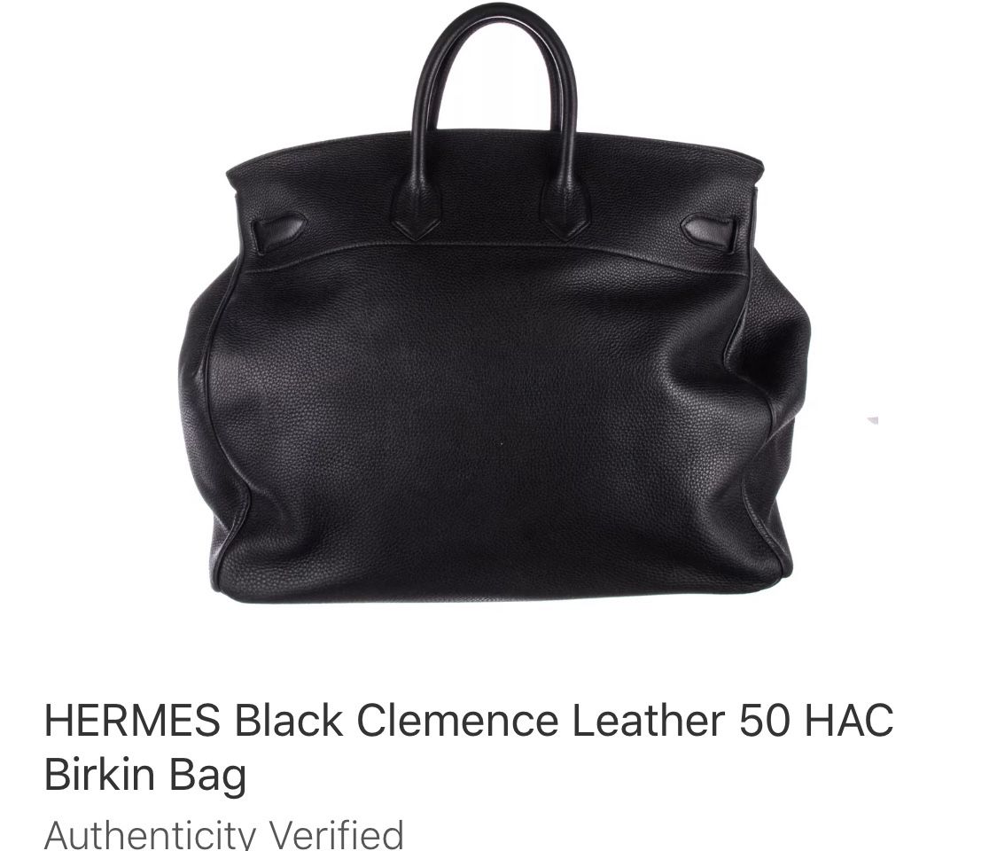 Hermès Clemence HAC Birkin 32 - Yellow Handle Bags, Handbags - HER402628