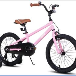 ✌️ JOYSTAR Kids Bike for Ages 2-12 Years Old Boys Girls, 18Inch BMX Style Kid's Bikes with Training Wheels, Children Bicycle for Kids and Toddler