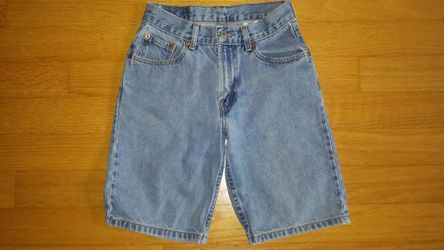 Boys 12 Regular Levi Jean Shorts