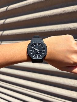 Casio G-Shock GA2100 Black White dial