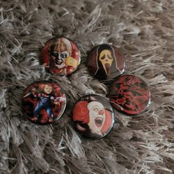 Halloween Pinback Buttons