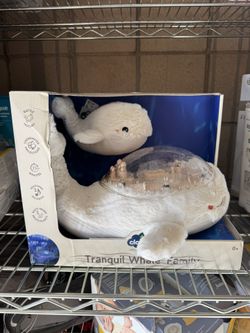 Kids Tranquil Whale Eco - Nightlight Projector toy & Soothing Sound Machine for Better Sleep