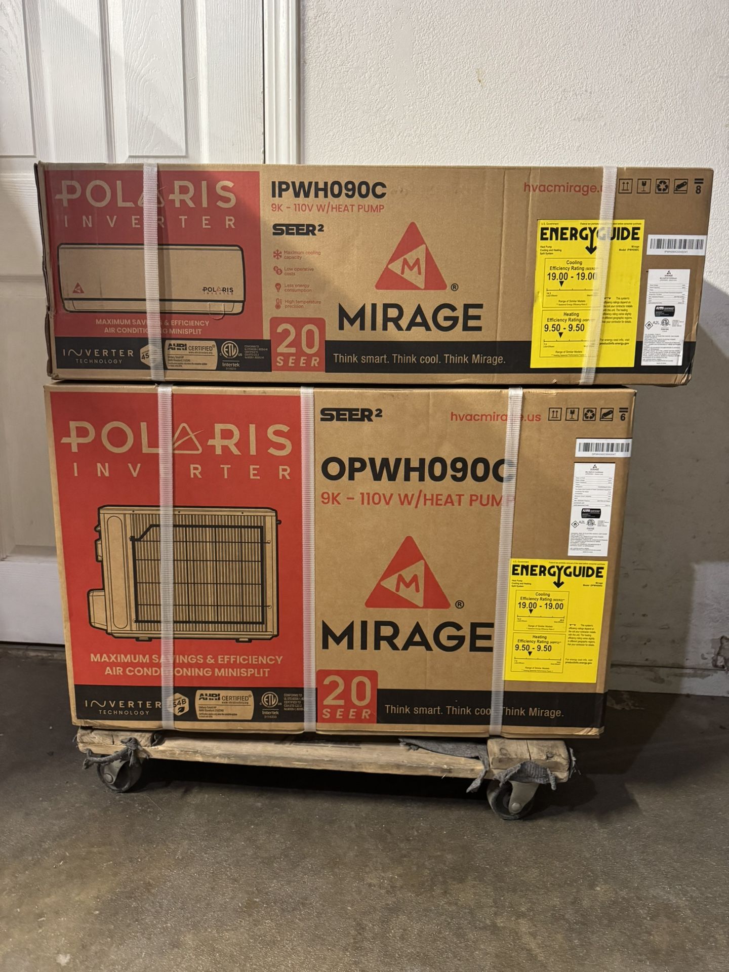 18000 Btu Mini Split Air Conditioner & Heater Seer :20 $999 display picture 1