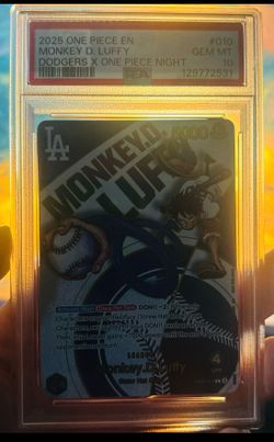 Dodgers Luffy PSA 10