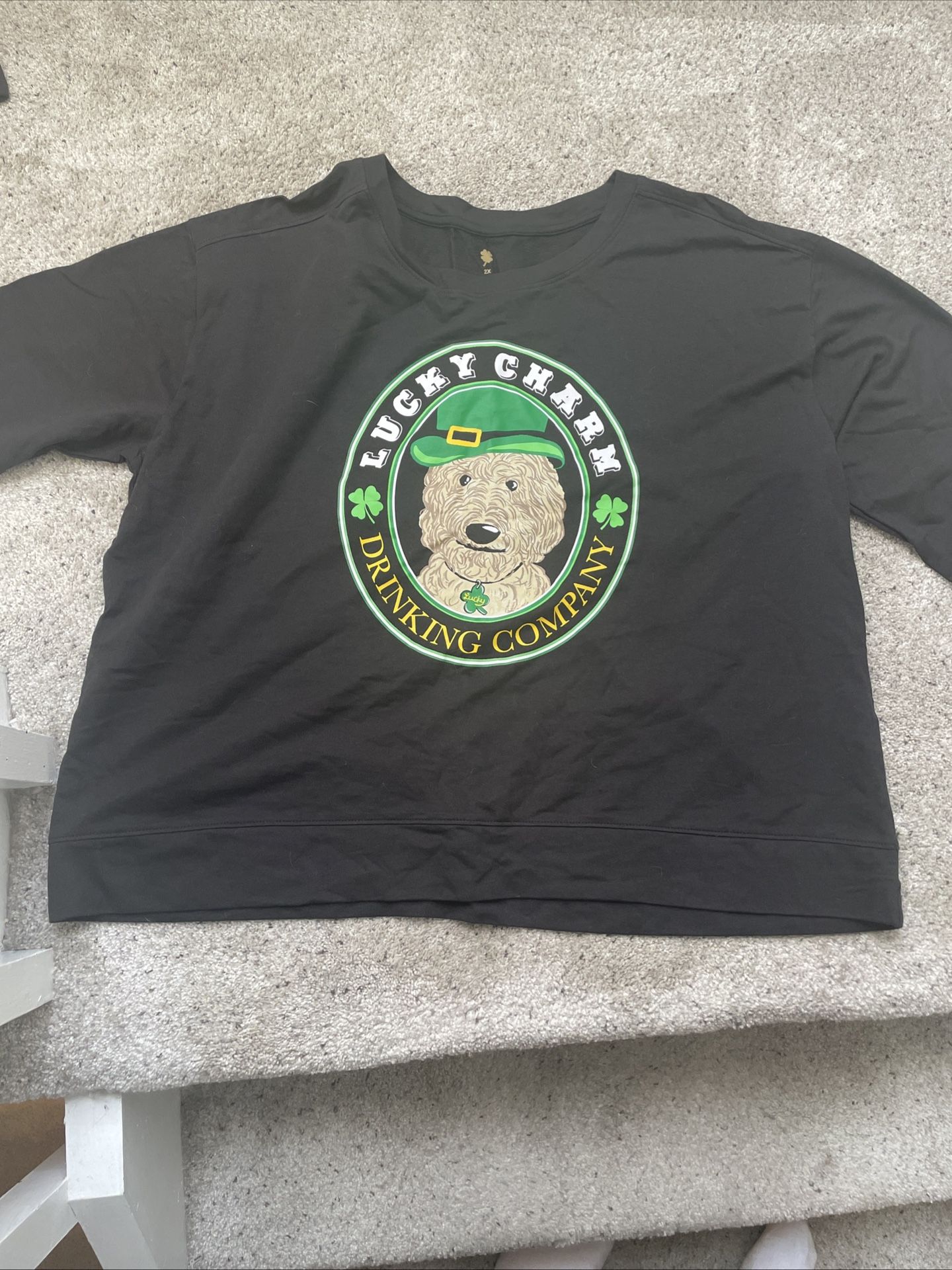 Lucky Charm Drinking Company Long Sleeve Shirt Men’s 2X New