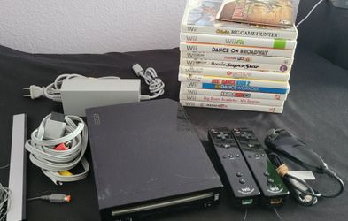 Nintendo Wii Console Bundle with 11 Games and 2 MotionPlus Controllers