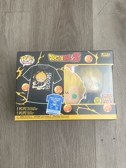 Funko Pop Tees Dragon Ball Z Majin Vegeta (SEALED)